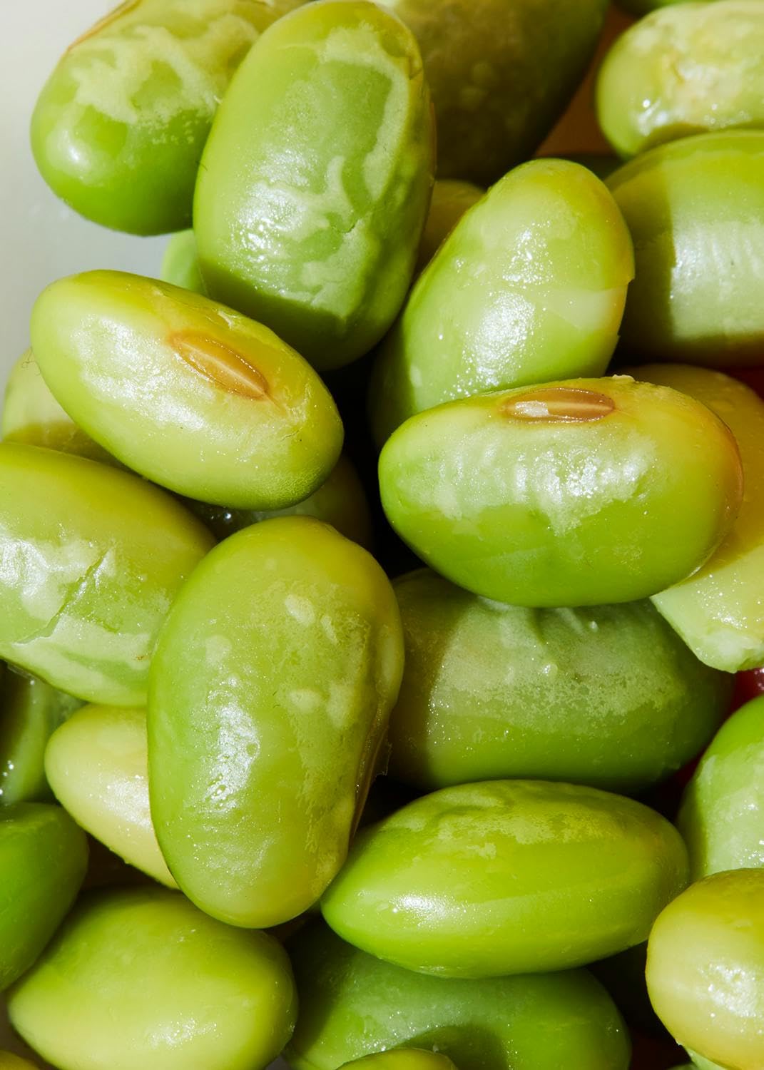 KoRo - Fèves de soja vertes Edamame bio en boîte 12 x 130 g - Précuit - Traitées à la récolte - Snack malin