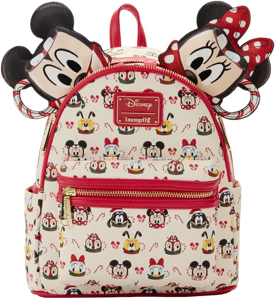 LoungeflyDisney Hot Cocoa All Over Print Mini Backpack