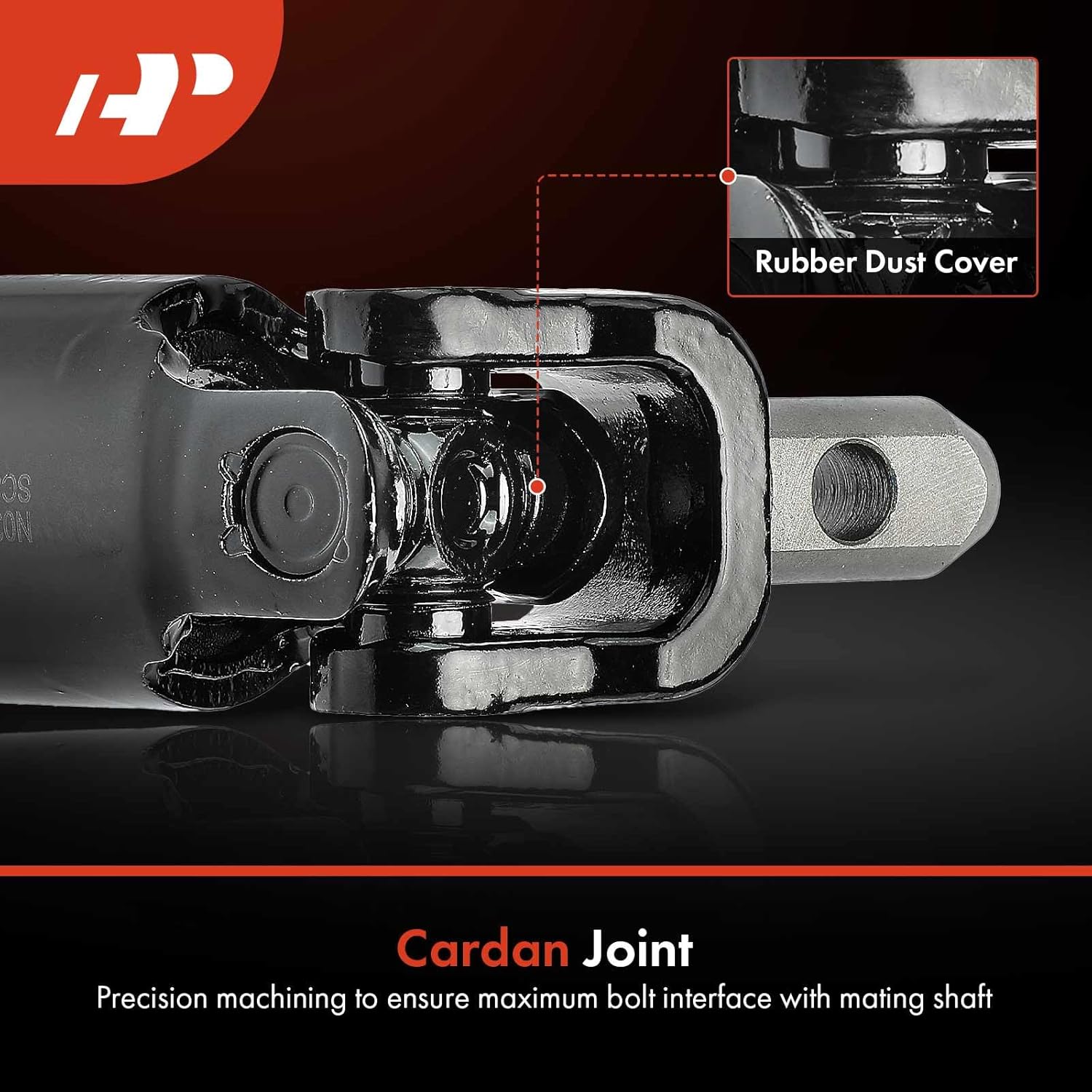 A-Premium Upper Intermediate Steering Shaft Steering Column Shaft Compatible with Chevy Express 1500/2500/3500 2003-2016 & GMC Savana 1500/2500/3500 2003-2016