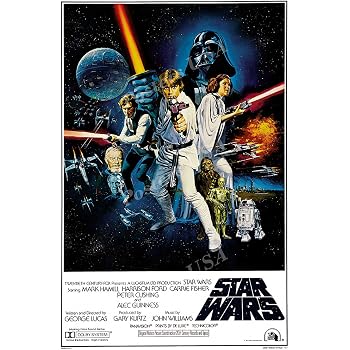 Amazon Com Premiumprints Star Wars Original Episode Iv A New Hope Movie Poster Glossy Finish Made In Usa Fil328 24 X 36 61cm X 91 5cm Posters Prints