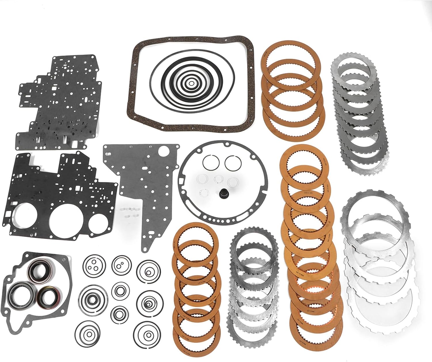 4R70W Auto Transmission Master Rebuild Kit Overhaul Seals Fits for Ford Crown Victoria Econoline Excursion Explorer F150 Mustang 95 4R70W 4R75E 4R75W Aftermarket Parts