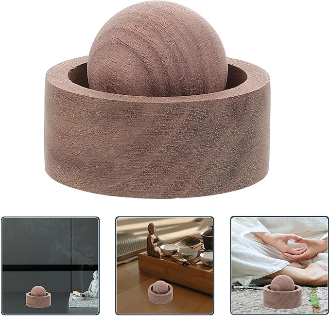 Difusor de Aromaterapia de Madera Maciza Ciieeo 4 Piezas miniatura 7