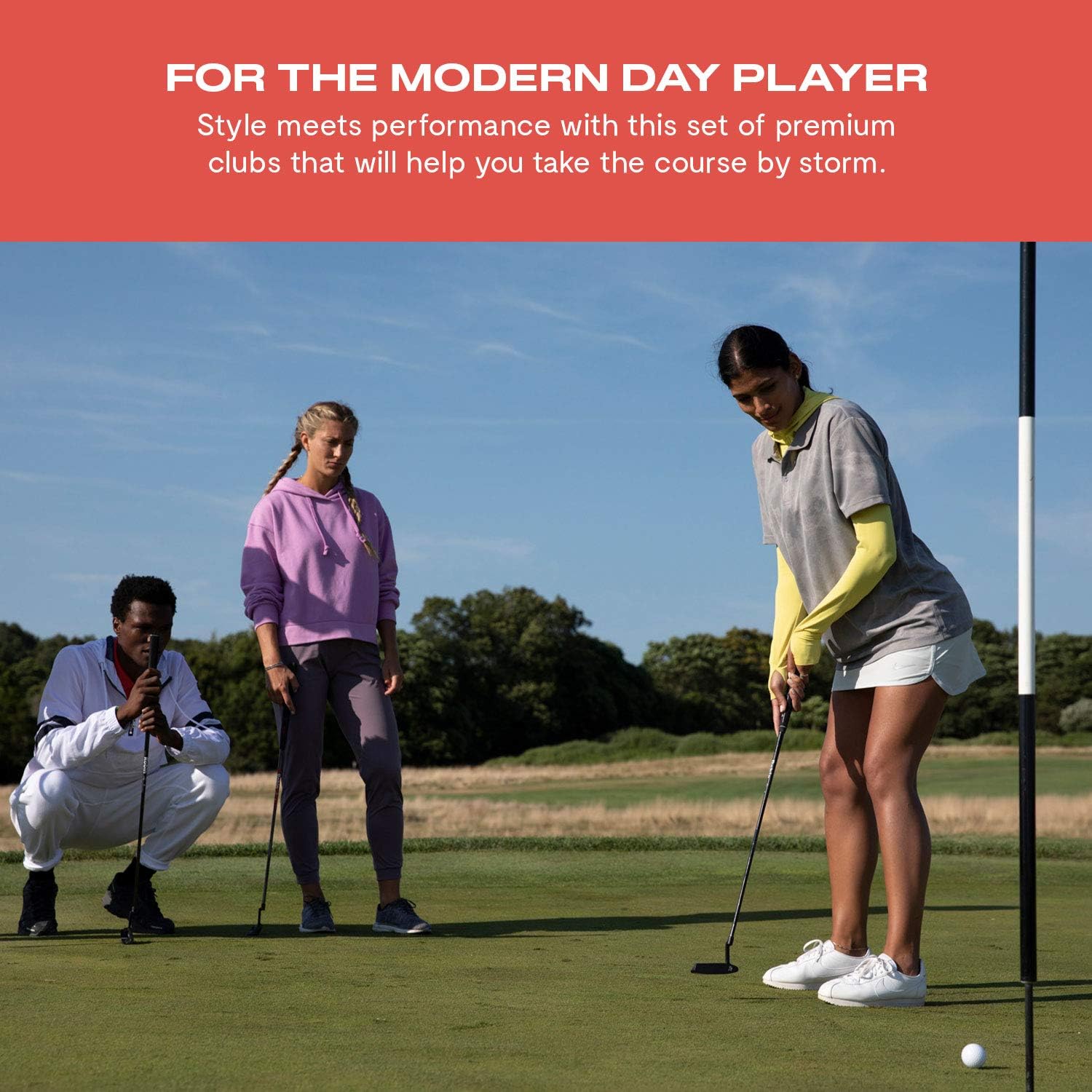 Robin Golf The Essentials Women's Set - Complete Right-Handed Golf Clubs for Women, Matte Black : Sports & Outdoors
