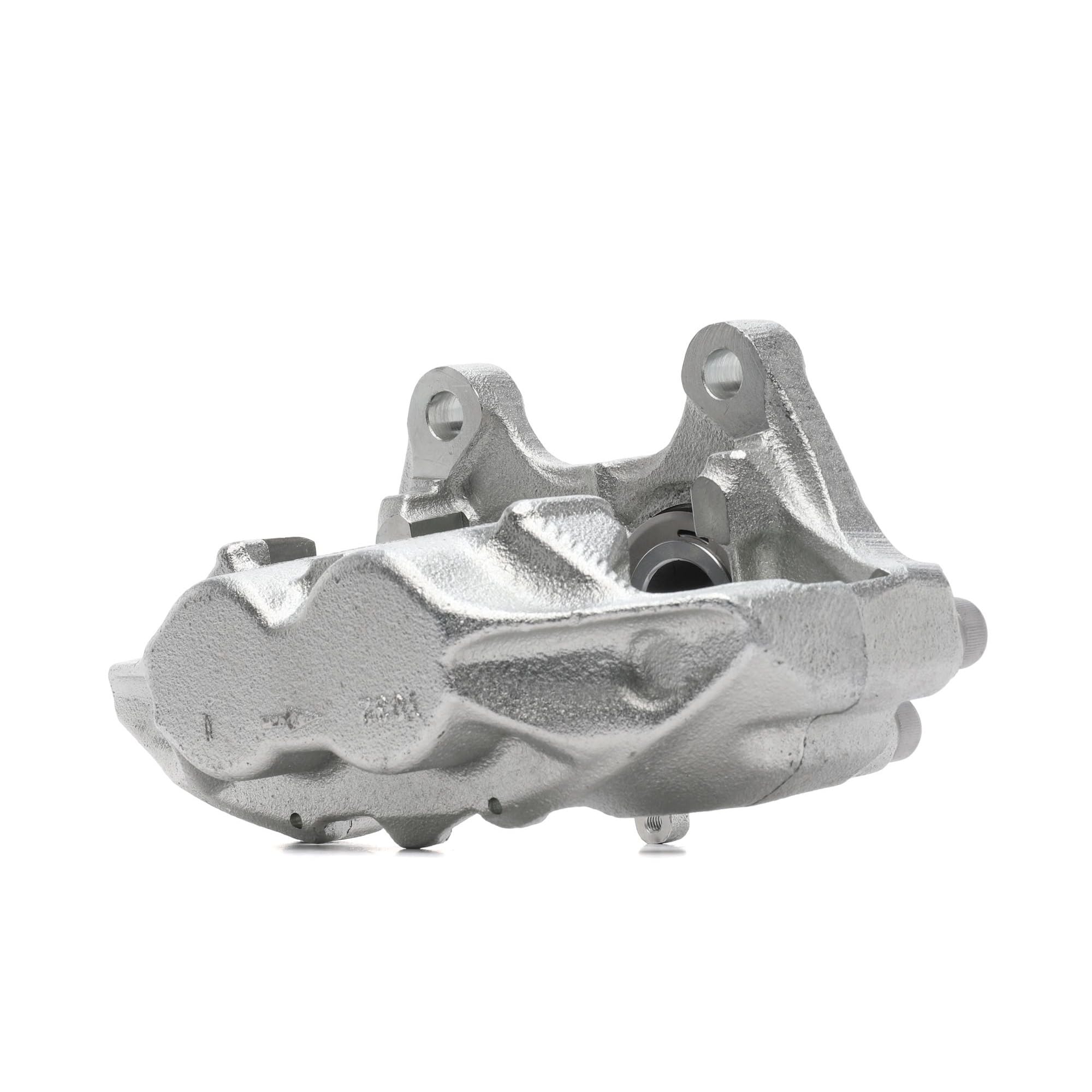 RIDEX 78B1172 Pinza de freno Delantero Izquierda Delantero con perno guía adicional con bastidor de soporte Compatible con MERCEDES-BENZ W124 Sedán W124