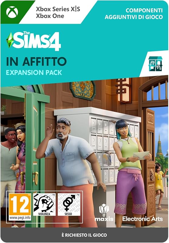 The Sims 4 : For Rent Expansion Pack | Xbox One/Series X|S - Codice download