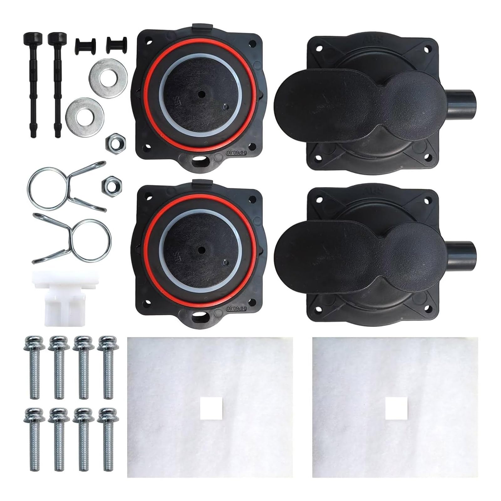 Hangsu Replacement Air Pumps Diaphragm Rebuild Repair Kits For Hiblow Hp80 Hp60 Hp80-0117 Hp80-0110 Df50 Df60 Cs103el As500