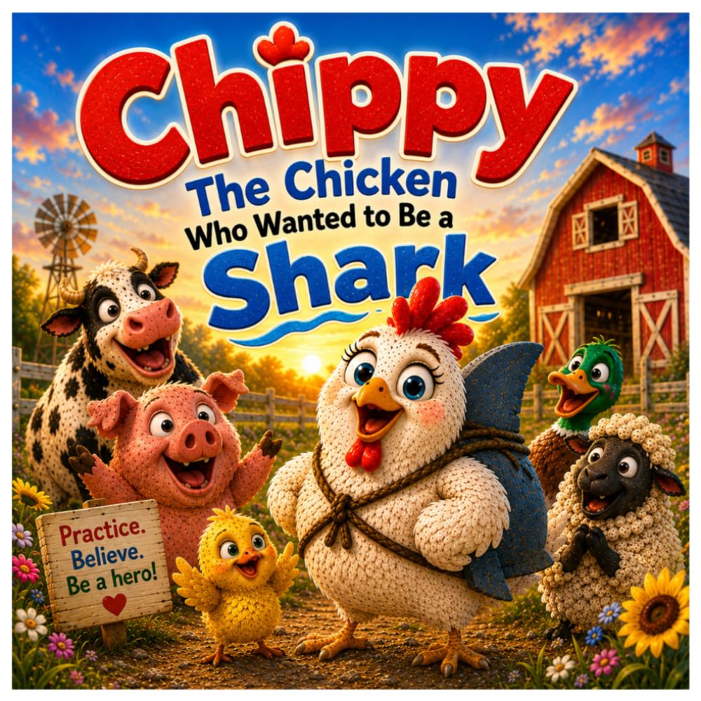 Chippy The Chicken Who Wanted to Be a Shark