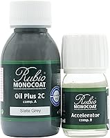 Vista 43 de Rubio Monocoat Aceite para Acabado de Madera 175 pies² - Puro Oil Plus 2C Aceite de Linaza para Madera Rápido de Secar, Ecológico para Uso