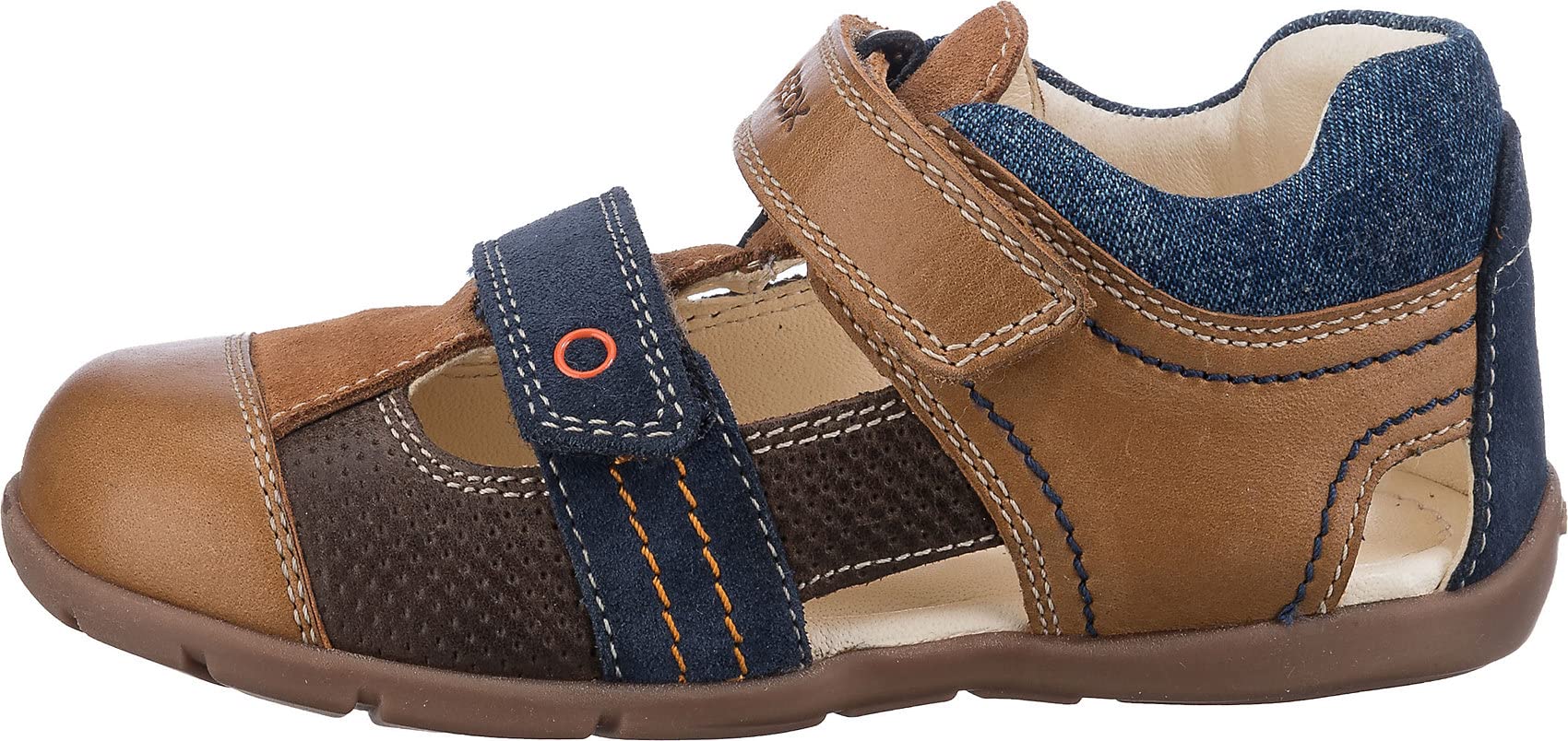 Reef Grom Roundhouse Sandal (Infant/Toddler/Little Kid/Big Kid), Black, 3/4 M US Infant