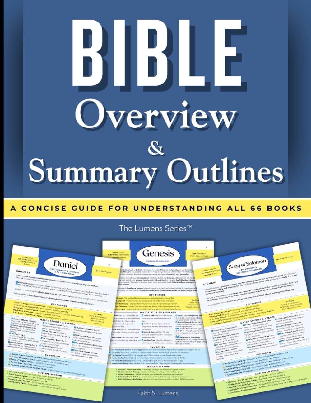 Bible Overview & Summary Outlines: A Quick and Concise Guide for Easy Understanding (The Lumens Series™)