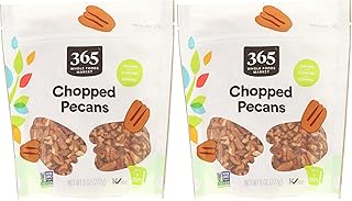 365 by Whole Foods Market, Chopped Pecans, 8 Ounce (Pack of 2)