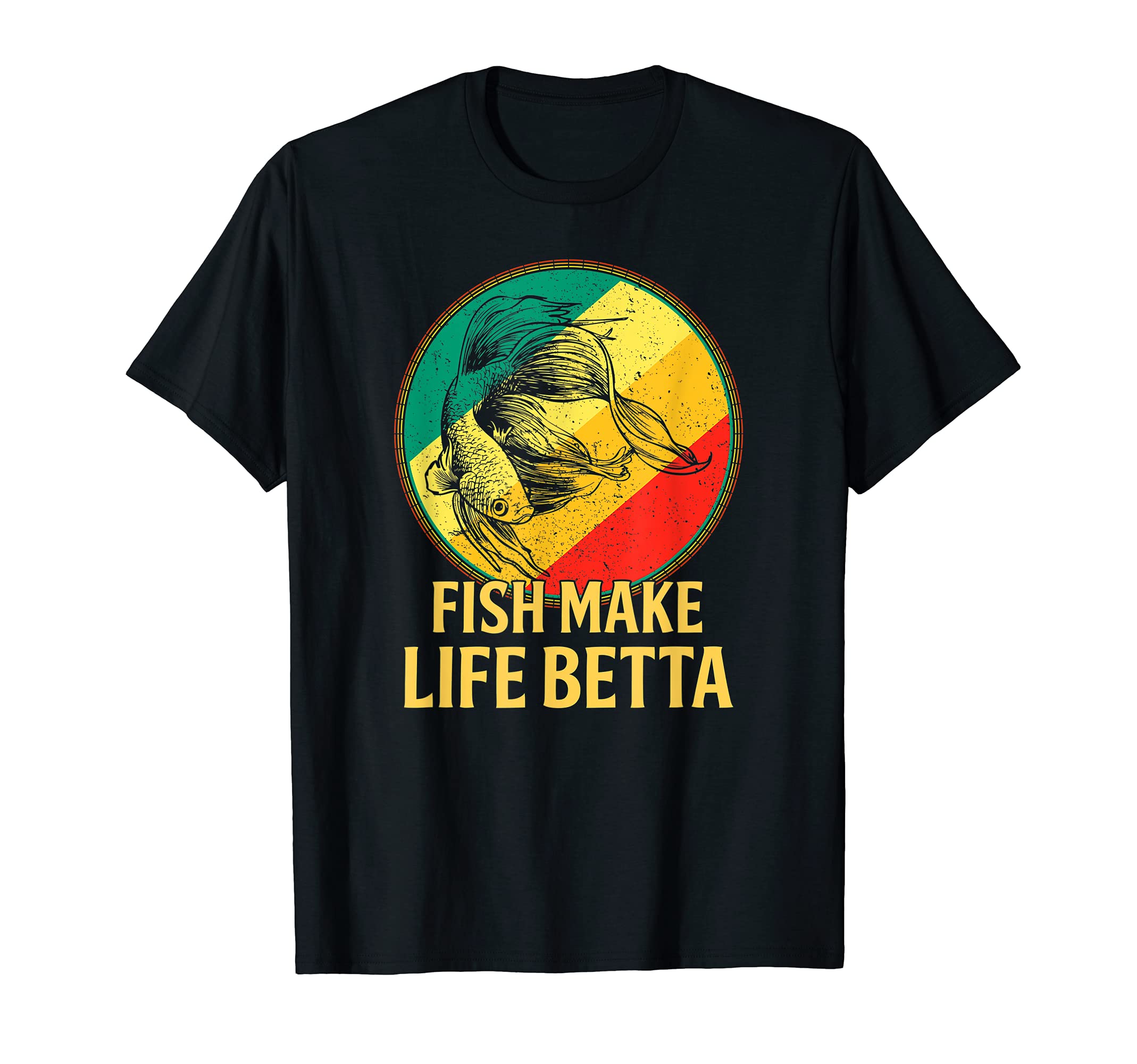 Splendens Betta Fish apparelFish Make Life Betta, Splendens betta fish T-Shirt