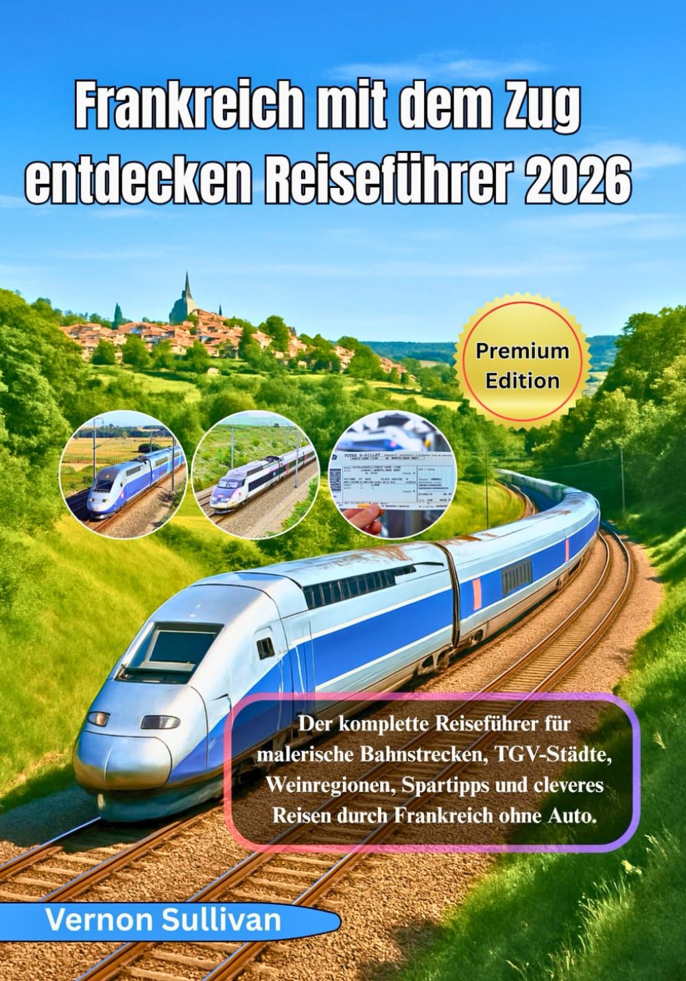 Frankreich mit dem Zug – Reiseführer 2026: Der vollständige Reiseführer zu malerischen Bahnstrecken, TGV-Städten, Weinregionen, Spartipps und cleverem Reisen durch Frankreich ohne Auto