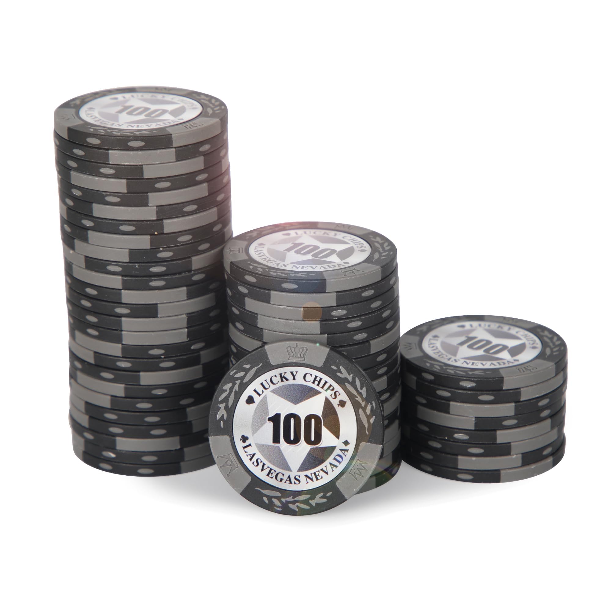 Amazon.com: ORIENGEAR Poker Chips Professional, 50 Pcs 14 Gram