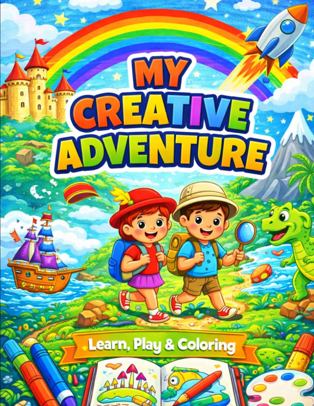 My Creative Adventure: Learn, Play & Coloring for Kids