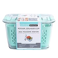 Vista 21 de Kitchen Spaces - 1465A6-AMZ Colador de Cocina Kitchen Spaces, Mediano, Gris