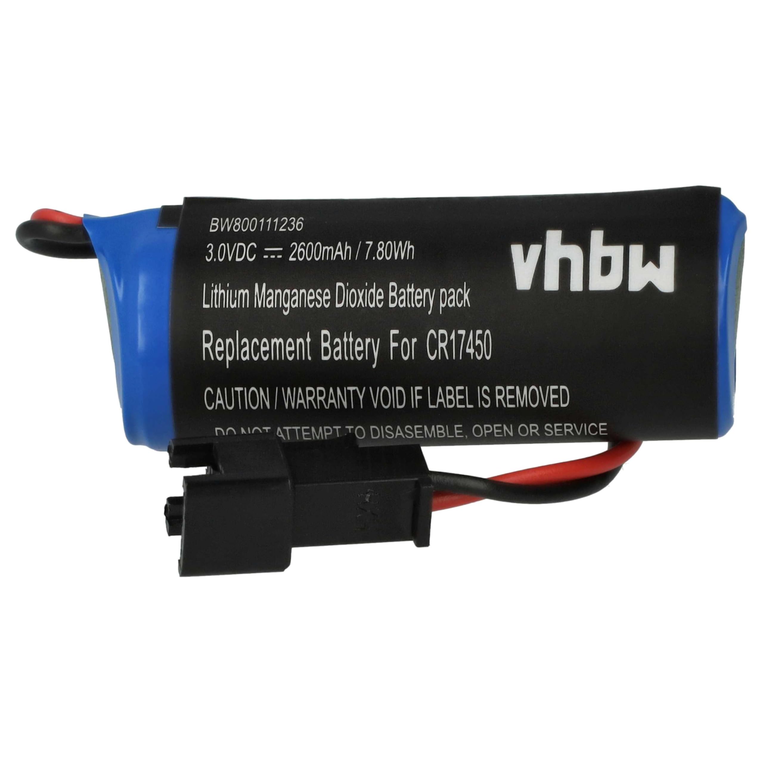 vhbw 5X Batterie Remplacement pour Sanyo CR8.L