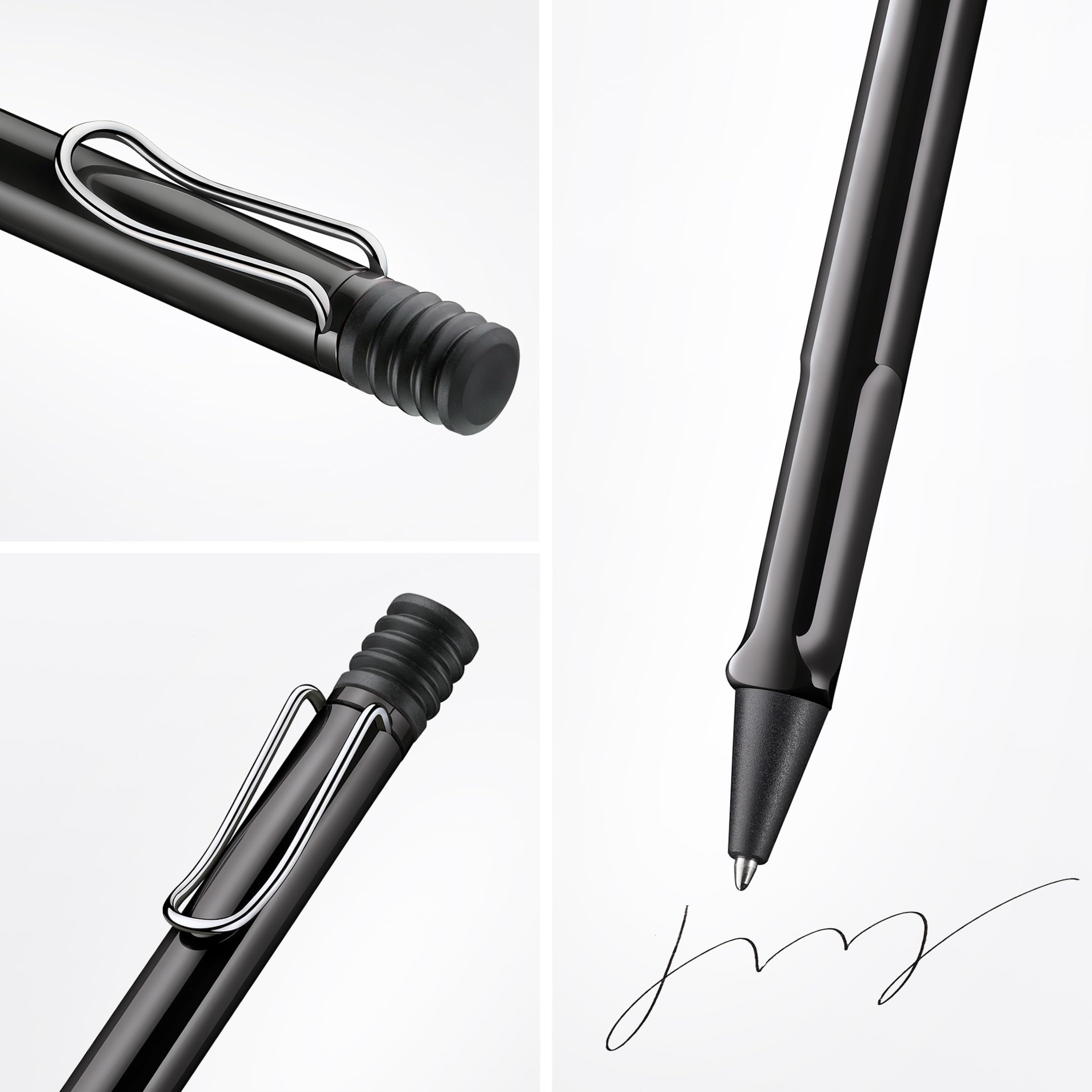 Lamy Safari Kugelschreiber In Schwarz – Klassiker Mit Praktischem Clip Für Unterwegs