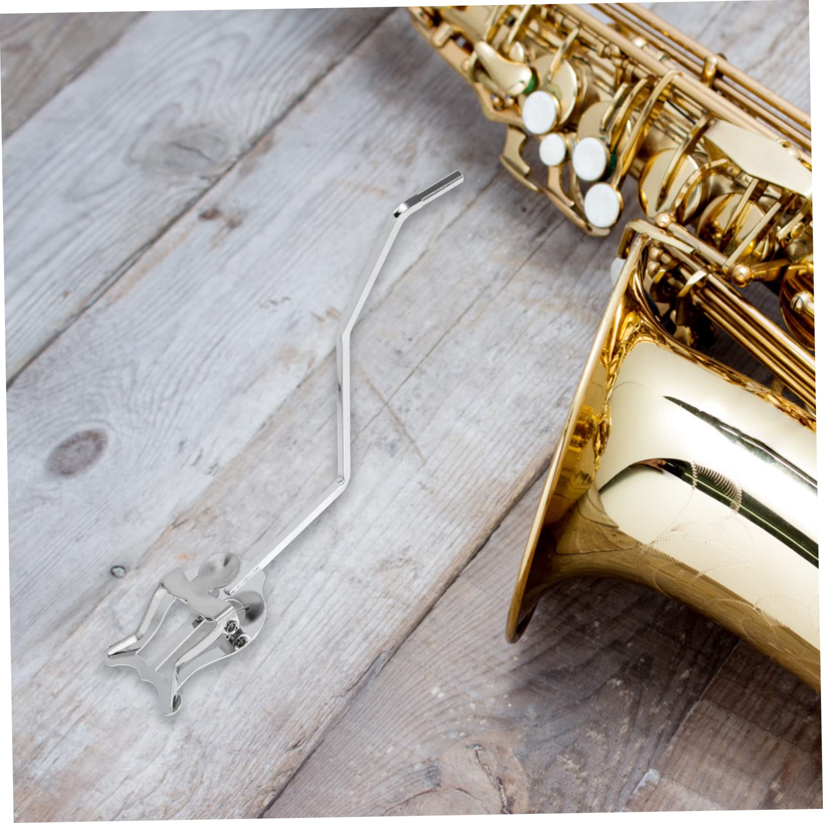 Lyre Support Partitions Saxophone - Métal Pour Musicien Débutant Ou Pro