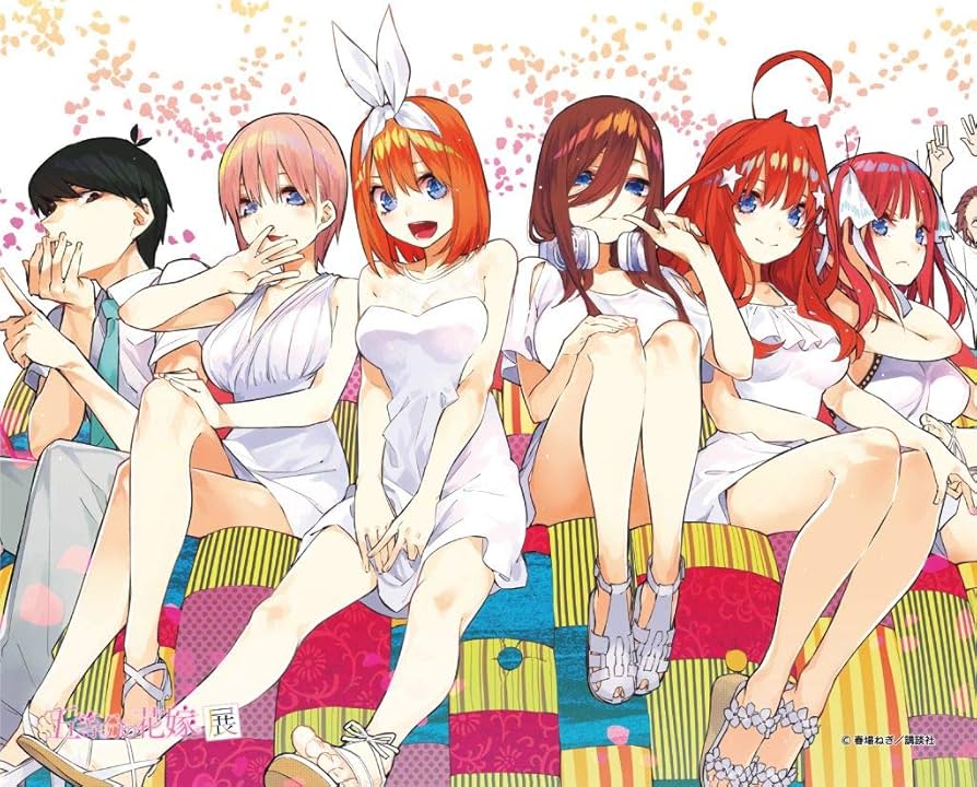 Amazon.co.jp: 五等分の花嫁展 記念商品 キャンバスボードA : おもちゃ