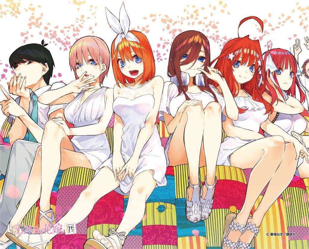 五等分の花嫁展　キャンバスボードA.B.C.D.E 5点セット 五等分の花嫁展 キャンバスボードA.B.C.D.E 5点セット 五等分の