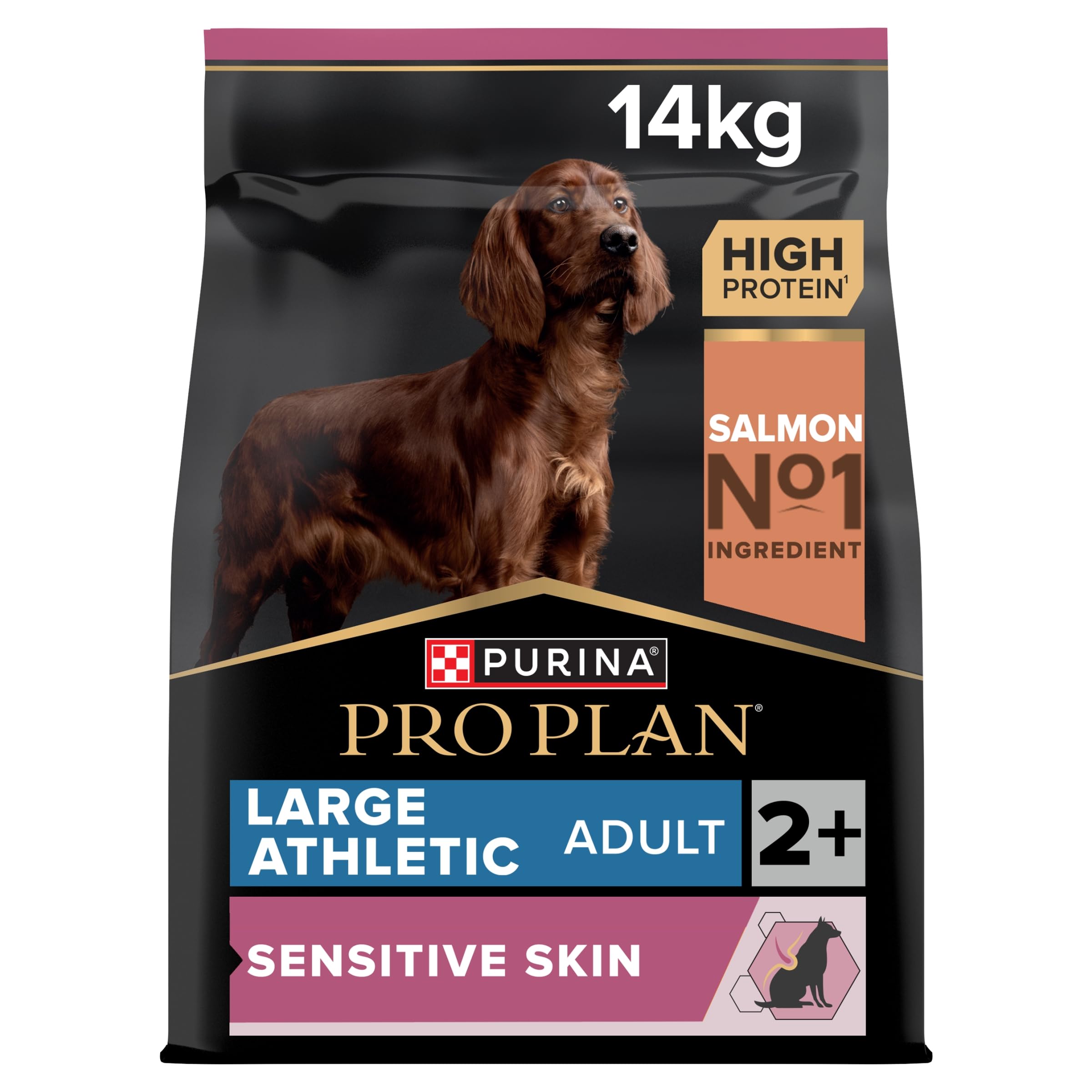 PRO PLAN Large Athletic Adult Sensitive Skin Salmon Dry Dog Food 14kg