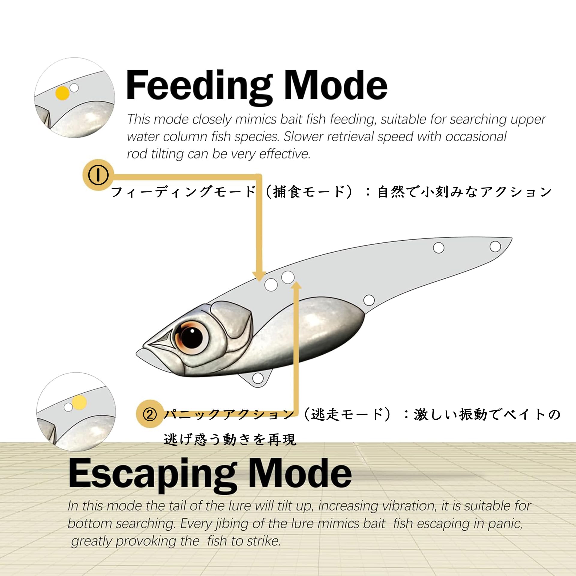 Amazon.co.jp: メタルバイブ ルアー チヌルアー シーバス 黒鯛対応