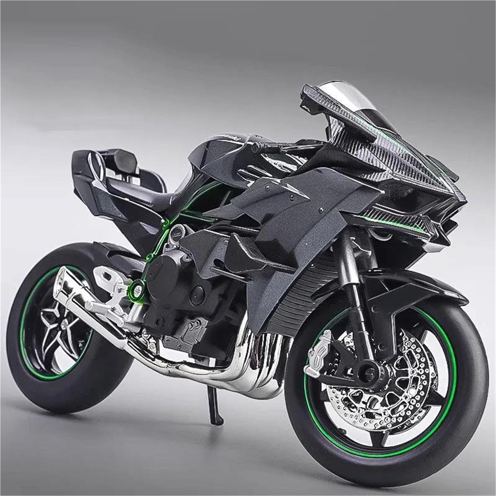 Modelo a Escala Modelo De Motocicleta Motocross A Escala 1/12, Juguete Colección, Regalo, Fundición A Presión, Producción para Kawasaki para Ninja H2R