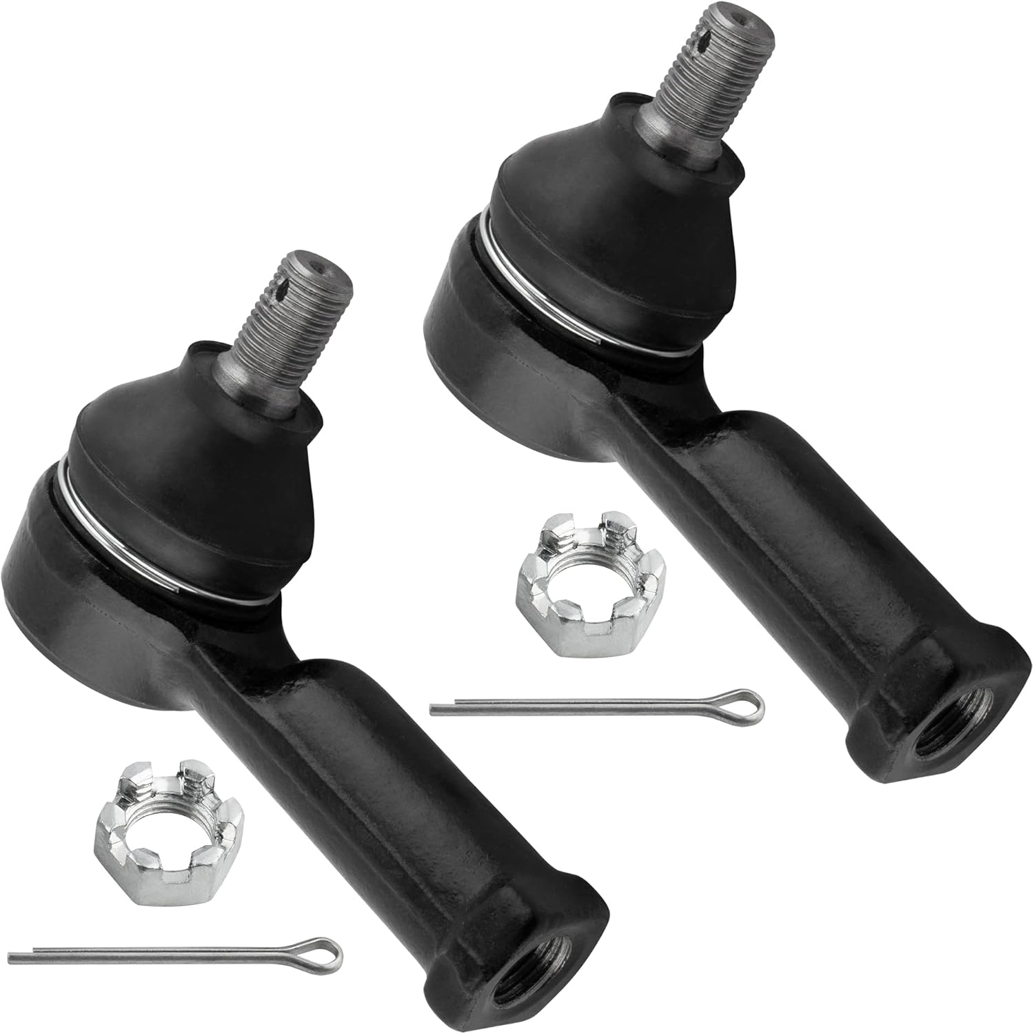 BOXI 2pcs Front Outer Tie Rod Ends Fit for Ford Courier 1981-1982 / for Mazda B2000 1981-1987/B2200 1982-1993/B2600 1987-1993 2WD | ES2361