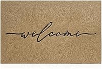 Vista 9 de AAZZKANG Tapete de Bienvenida para Exteriores con Respaldo de Goma Antideslizante Fácil de Limpiar Tapetes de Puerta de Entrada para Áreas