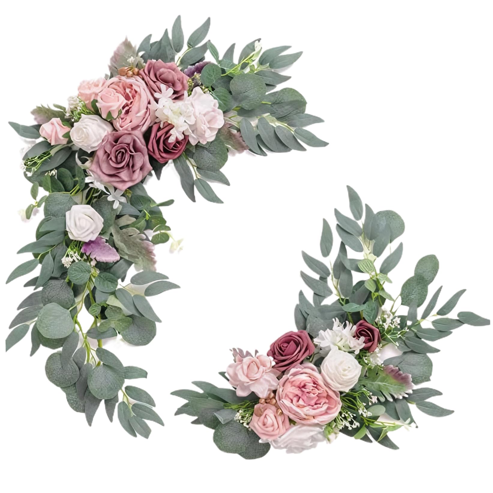 Décoration de porte et arc de mariage artificiel pour une cérémonie rustique réussie