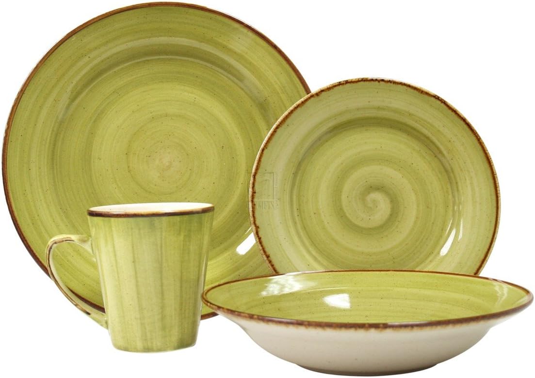 Amazon 16 PC DINNERWARE SET Service for 4 Dinnerware Set