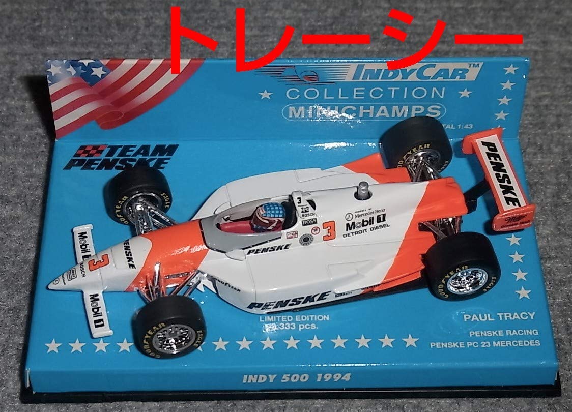 Amazon | 1/43 ペンスキー PC23 メルセデス ポール・トレイシー 1994