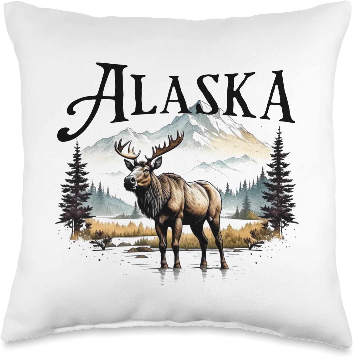 Alaska Throw Pillow