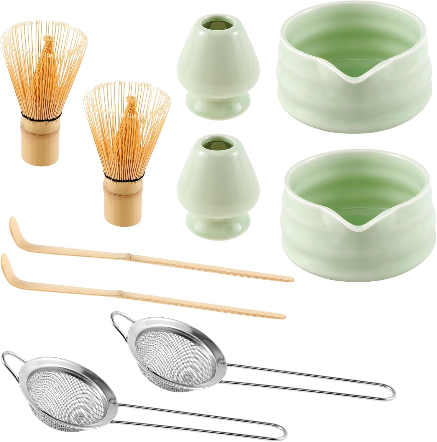 中村哲雄 淡緑リムボウル7寸 益子焼き