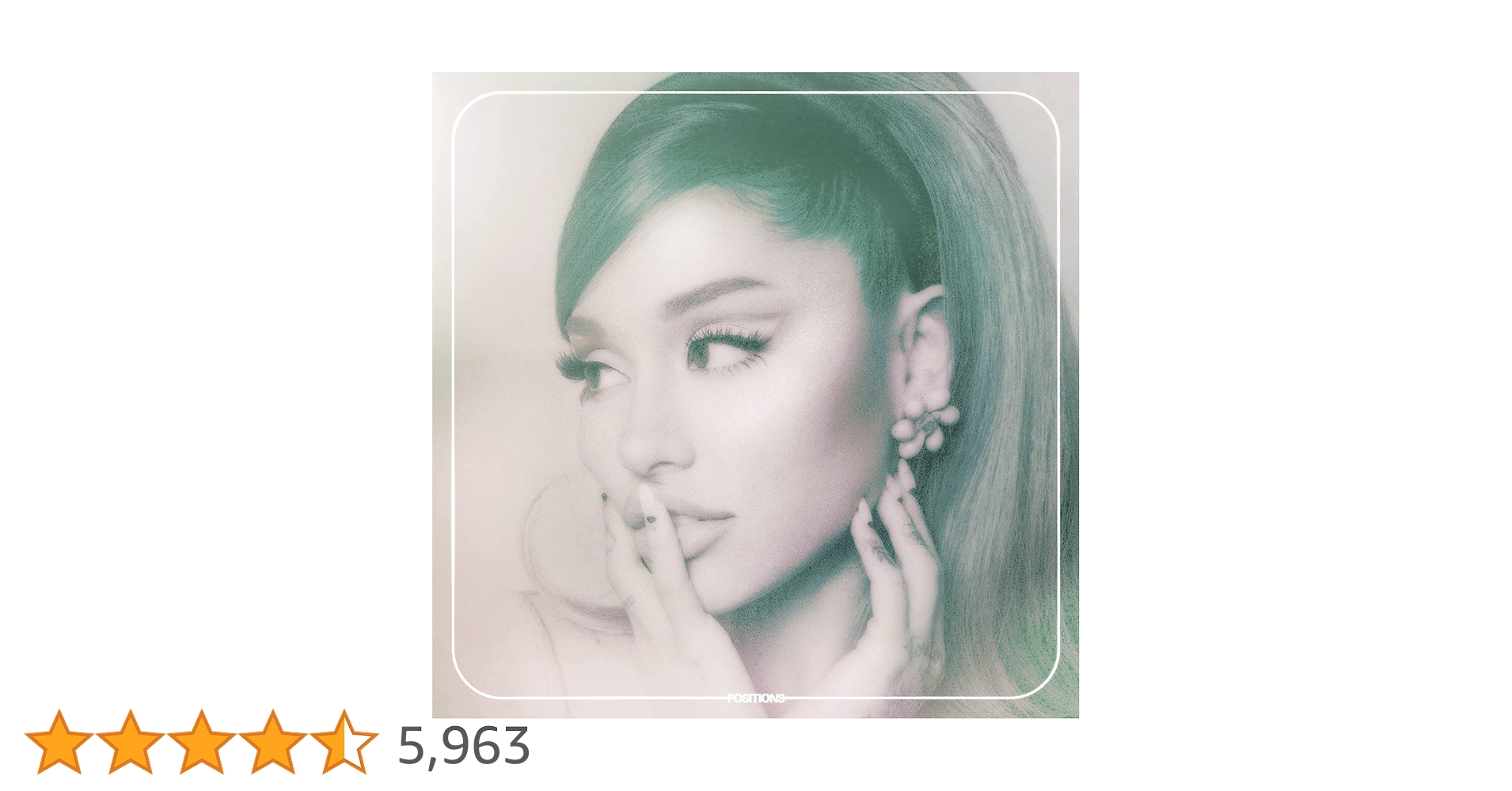 アリアナ・グランデ　Positions　直筆サイン入りCD Amazon.co.jp: Positions: ミュージック