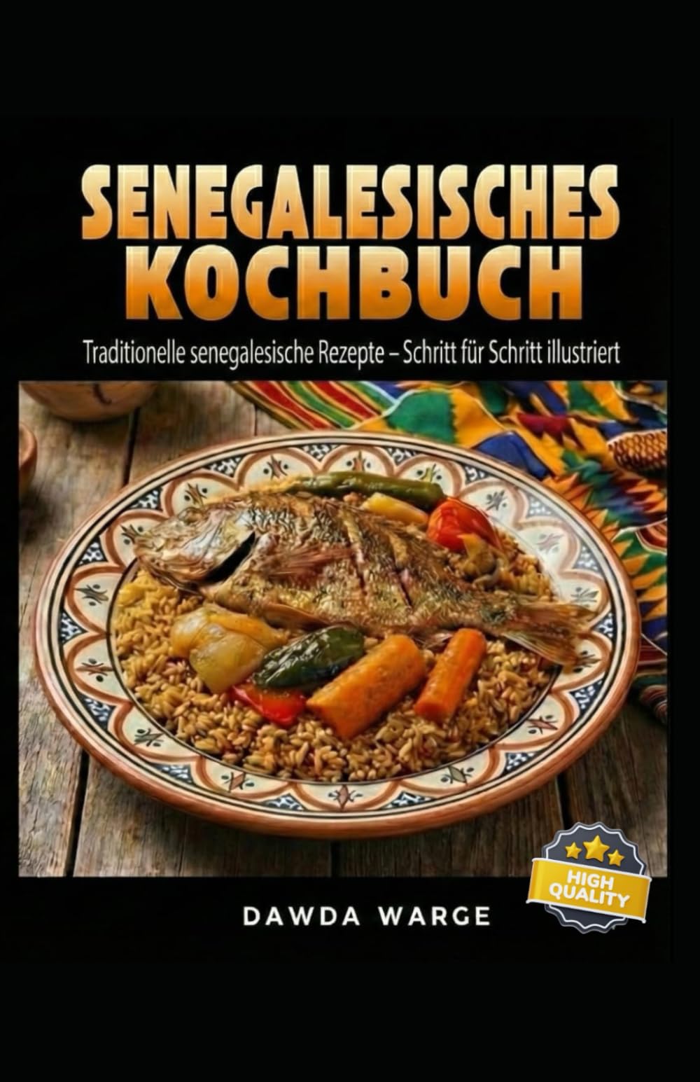 Senegalesisches Kochbuch: Traditionelle senegalesische Rezepte – Schritt für Schritt illustriert. Authentische afrikanische Küche einfach zu Hause kochen