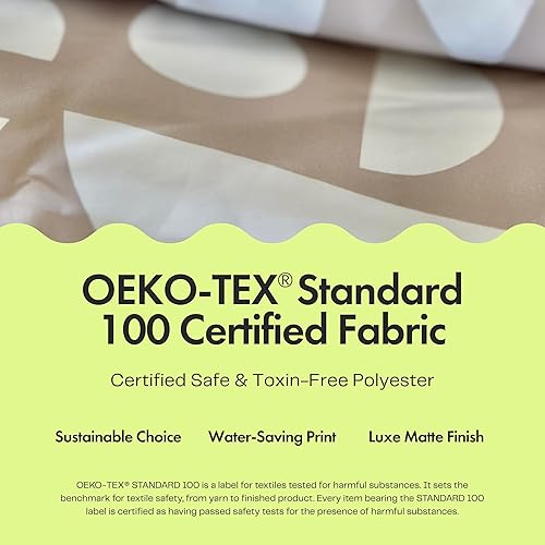 Vista 24 de Cortina de ducha MidMod rosa – 72 x 72 pulgadas, cortina de baño moderna de mediados de siglo con patrón cuadrado abstracto, diseño retro de tela