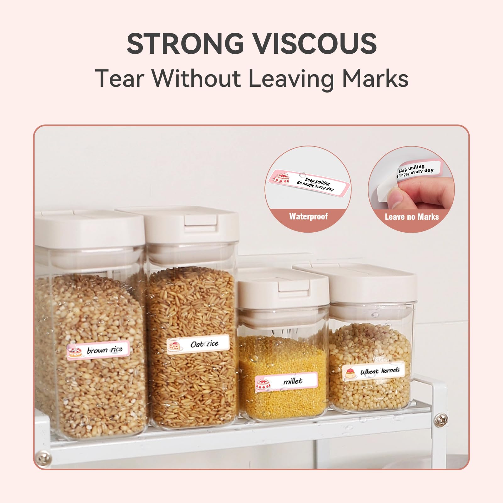 Etichette Adesive Termiche PRT Qutie | 12x30 Mm X 210 Pezzi | Impermeabili Per Codici A Barre E Prezzi - Foto 12