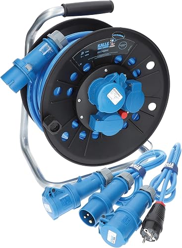 DAS KABEL Rallonge Electrique Enrouleur KTP 1 KALLE