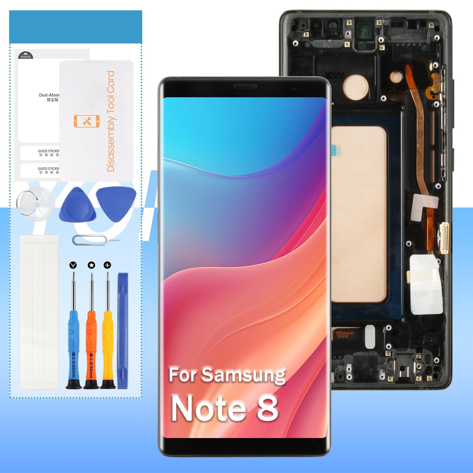Amazon.com: Screen Replacement for Samsung Galaxy Note 8 Incell SM