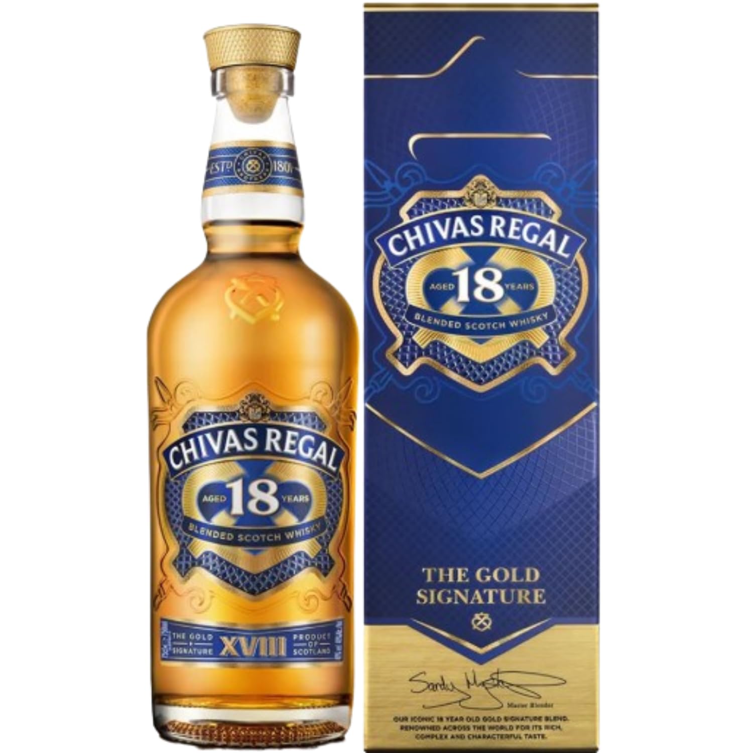 Chivas Regal Scotch Whisky 18 Jahre - 0,7 Liter