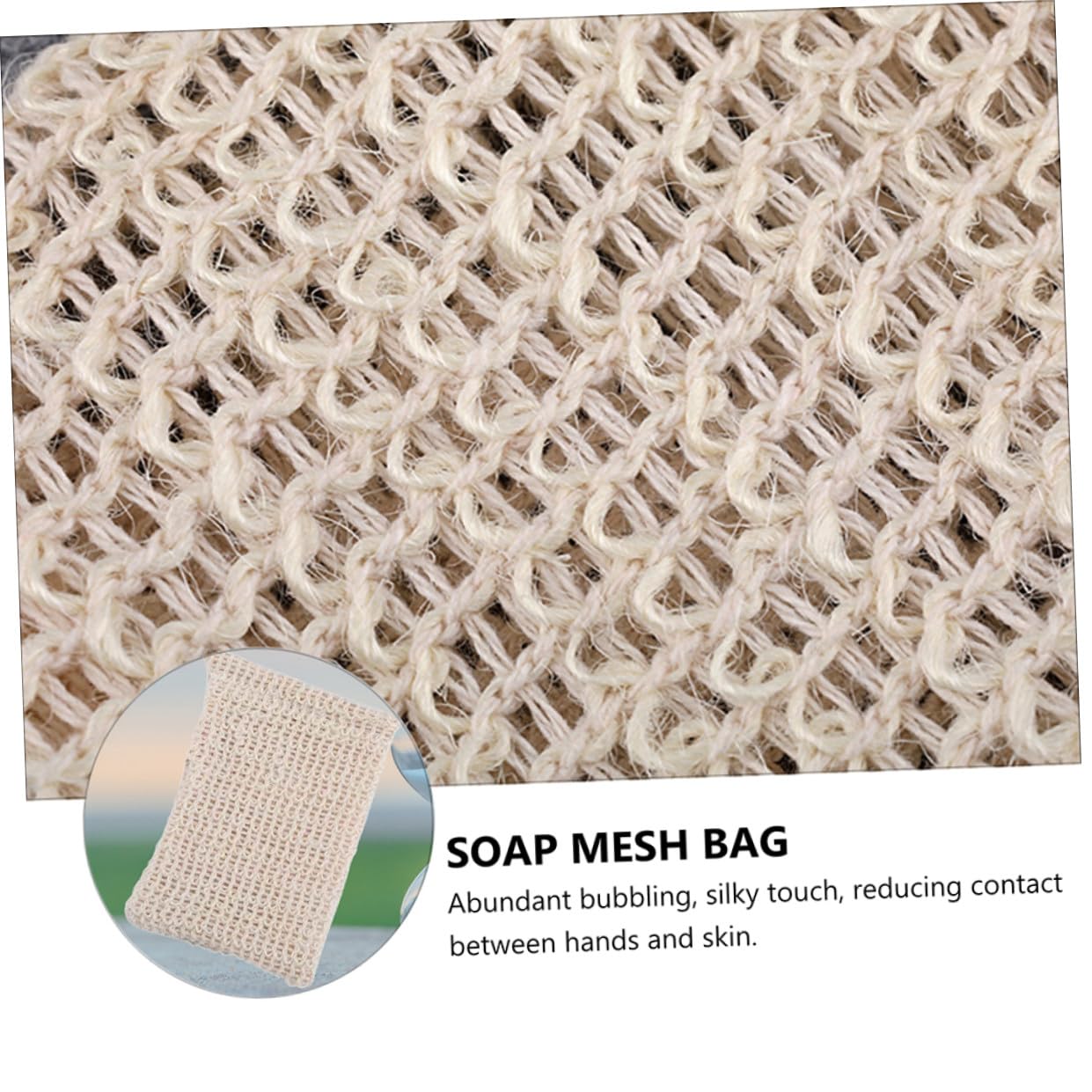 6pcs Shower Soap Mesh Pouch Bubbling Net for Face Cleansing Makeup Removal Drawstring Design for Quick Drying Enhances Soap Fragrance Bubbles for Shower Use