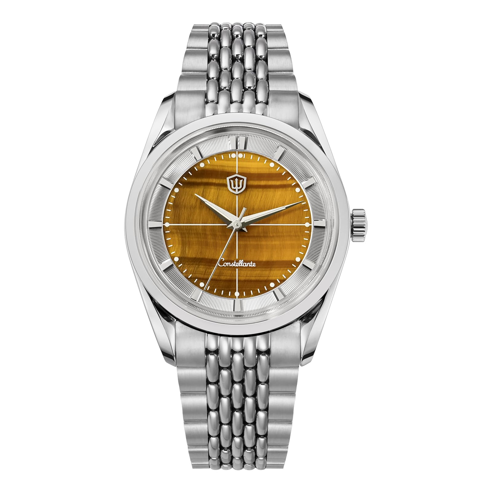 watchdives WD1954 Arktyczny klasyk zegarek kwarcowy, mechanizm VH31, szkło kryształowe K1, szkło kryształowe, szafirowe szkło z powłoką AR, zegarek męski 100 m, BGW9 niebieskie światło C3, zielone