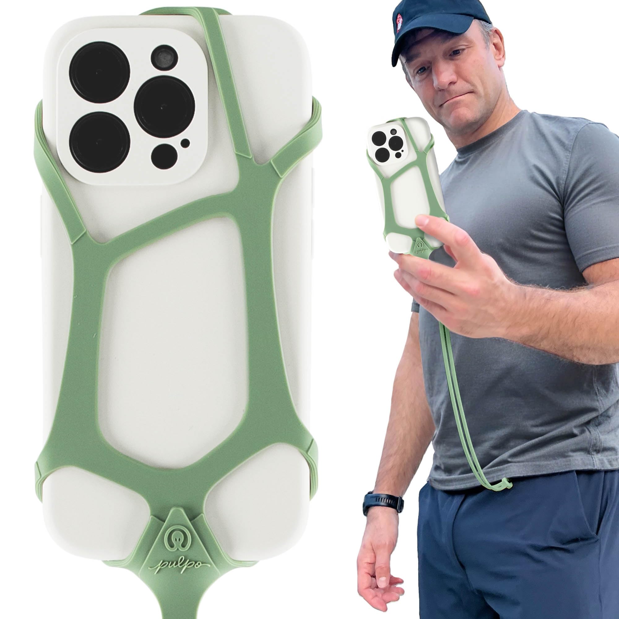 Amazon.com: Pulpo Safety Cell Phone Lanyard Green Fits Smartphones