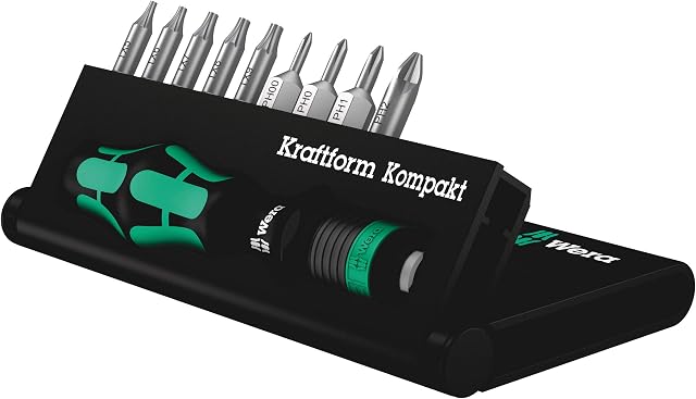 10-pieceKraftform compact 11 Plus Wera 05 135942 001 Philips-PH/TORX
