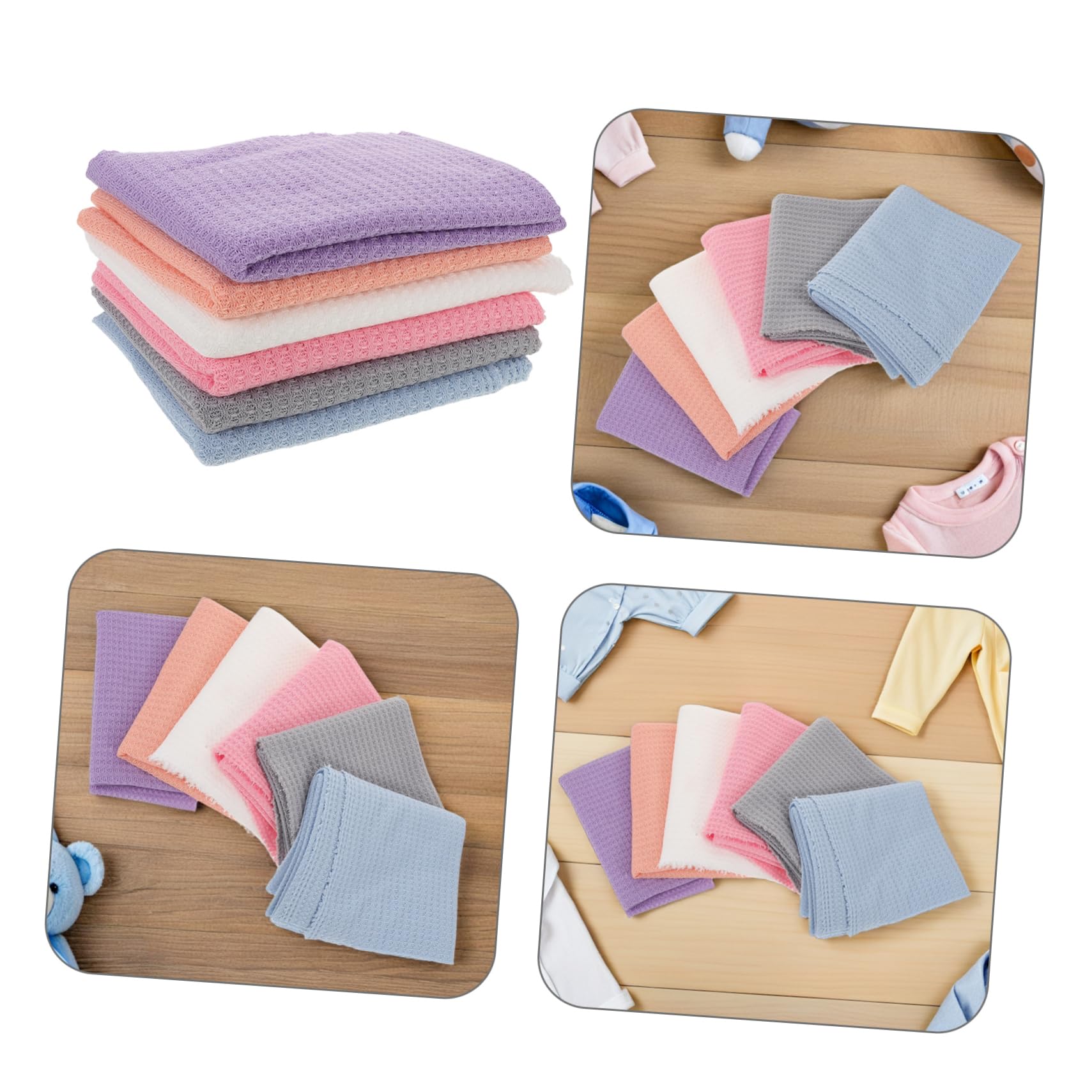 ERINGOGO 6stücke Wickeldecke Für Mädchen Aus Elastisch Für Neugeborene Babytragetuch Wickeltuch Foto-Requisiten Outfit Fotoshootings