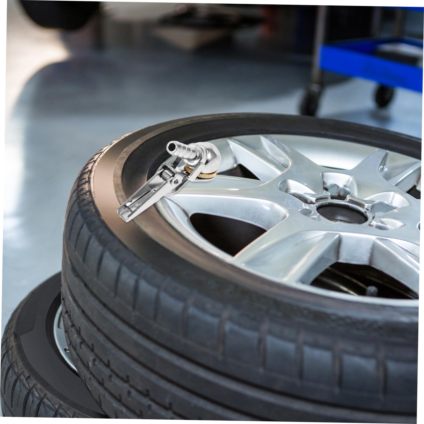 Anneome 2pcs Tire Air Chuck Adapters for Inflator Gauge Quick Connect Chuck for Car Tires Air Compressor Attachments