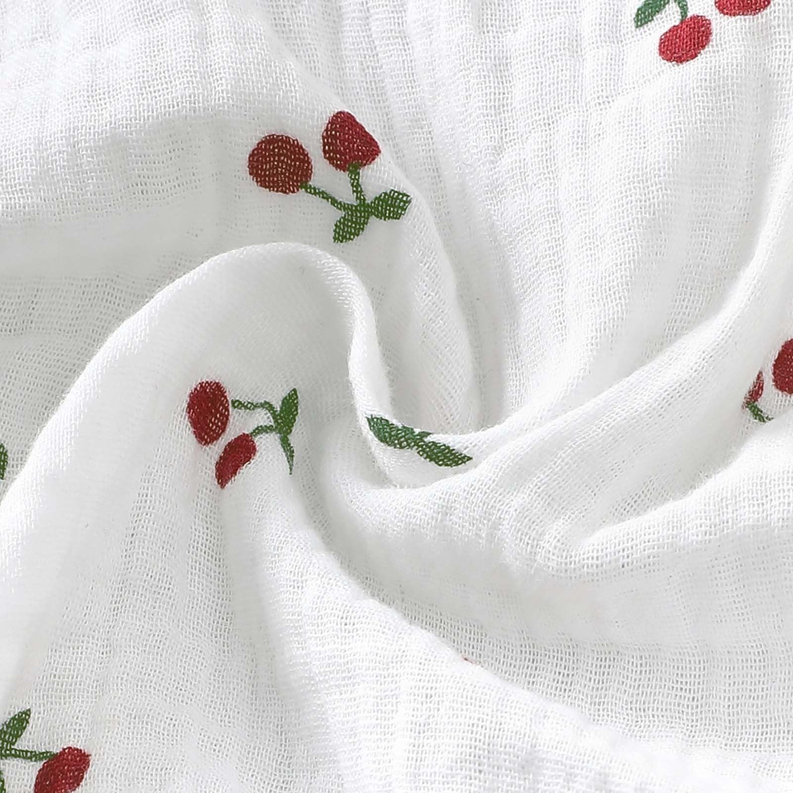 Vestido Niña Ropa Bebe Conjunto Vestido y Gorro Ropa Bebe Verano Floral Fruncido sin Mangas Vestidos Flores de Algodón Lino de Primavera Verano para Niñas