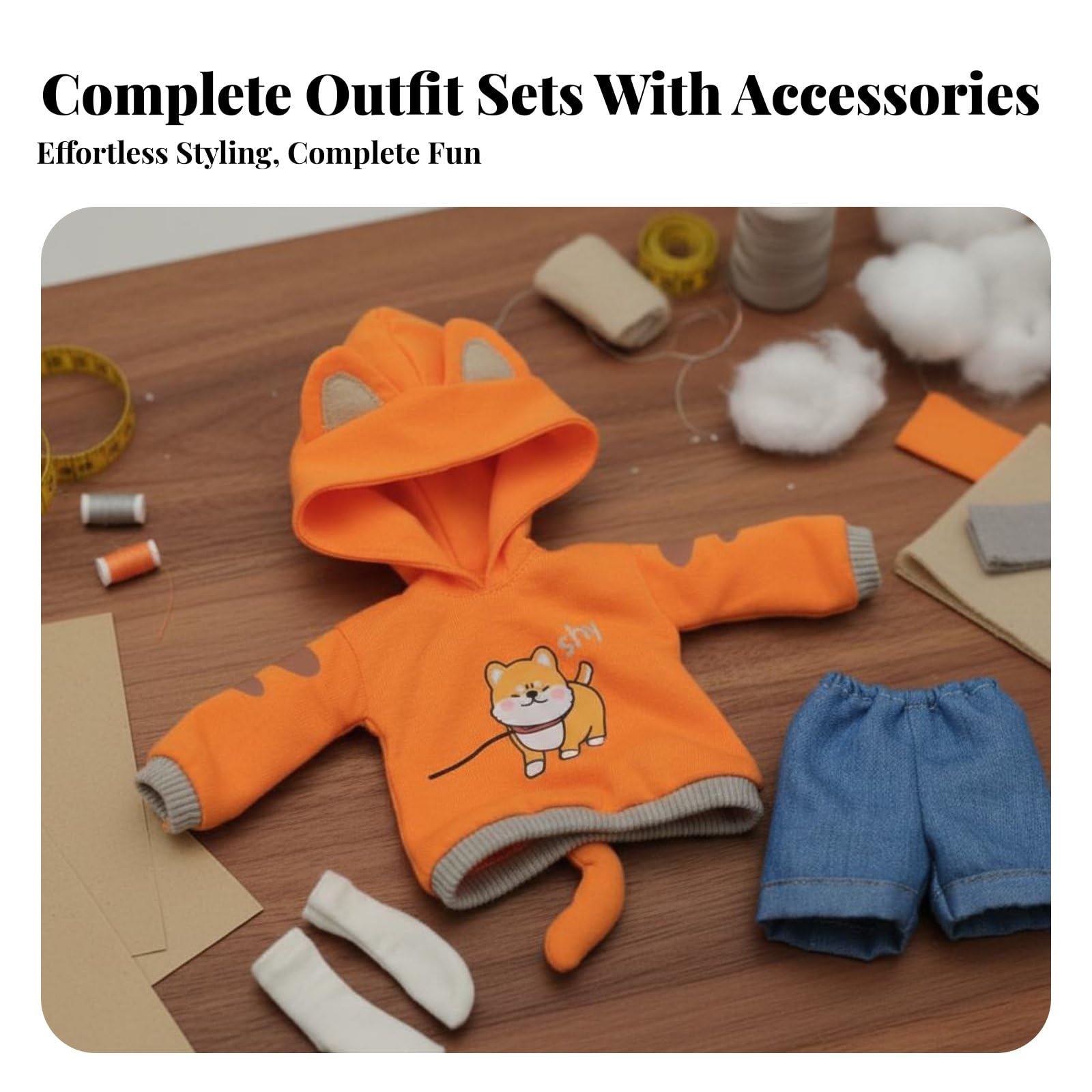Vestido para Muñeca Conjunto Ropa Traje Escolar Sudadera Accesorios Tela Suave Ajuste Uniforme 1/6 Cambios Repetidos sin Daño Adecuado para Fotografía, Yf6-1189
